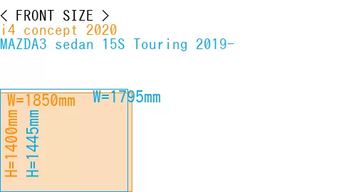#i4 concept 2020 + MAZDA3 sedan 15S Touring 2019-